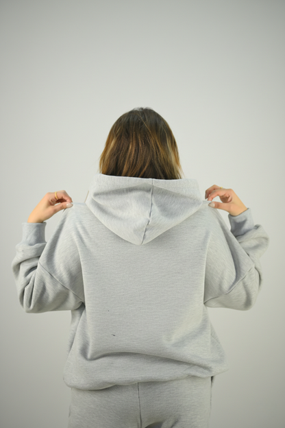 Grey Hoodie Set