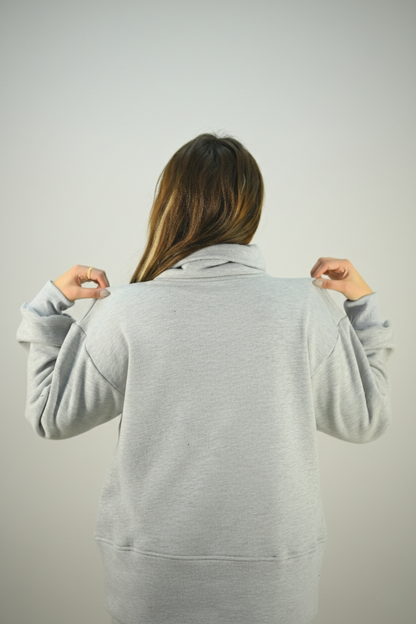 Grey High-necked Set