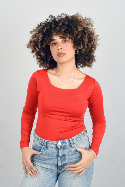 Long Sleeve Basic Top