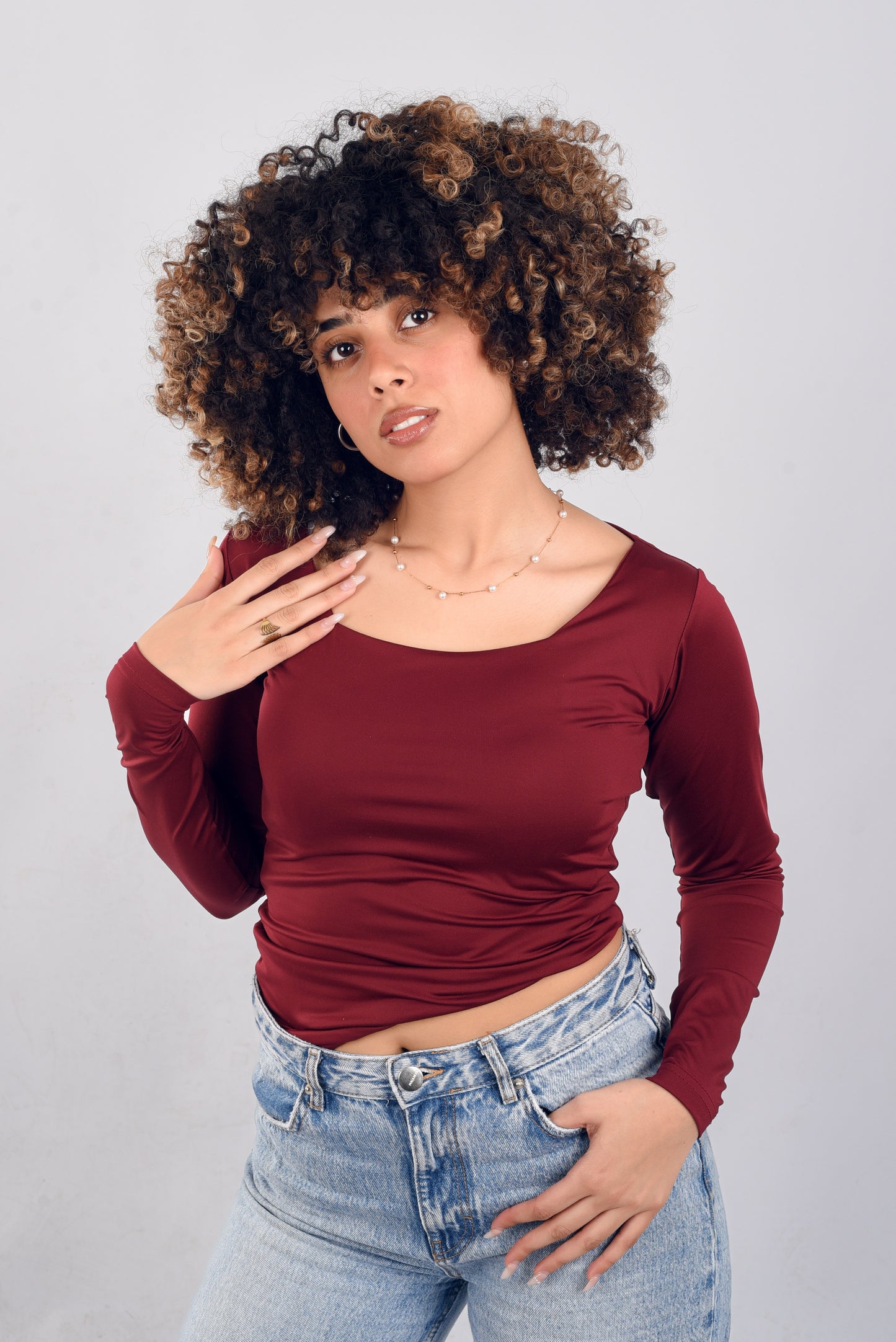 Long Sleeve Basic Top