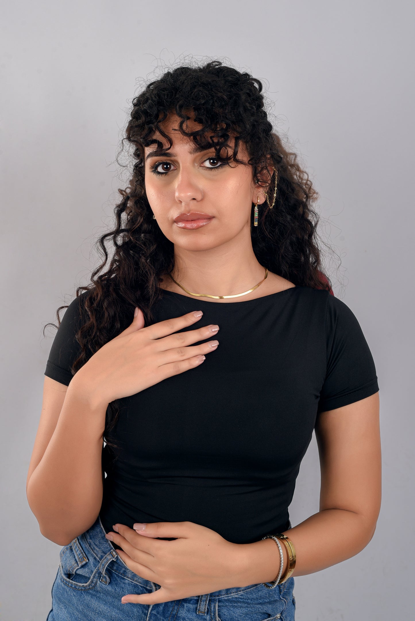 Short Sleeve Basic Top