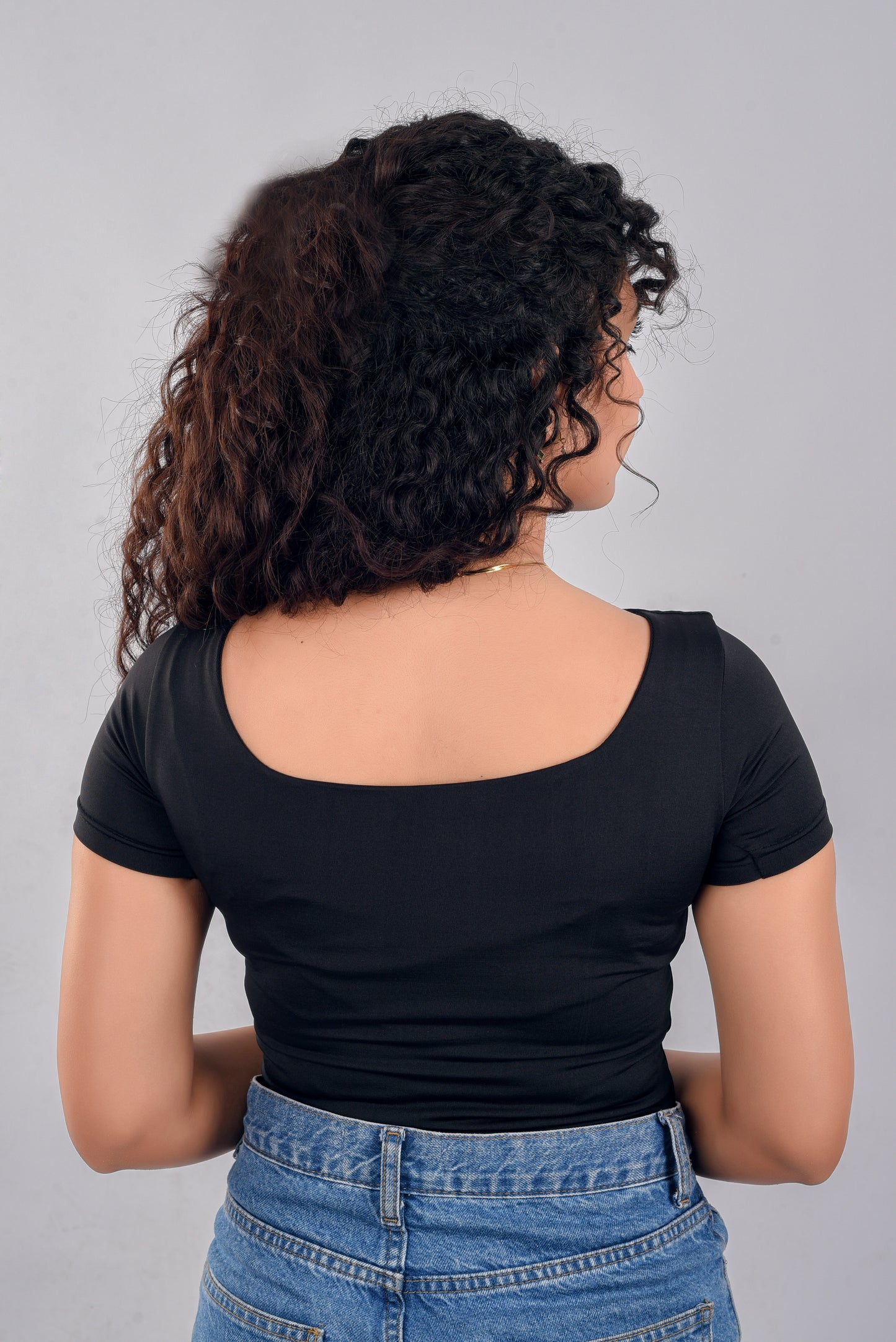 Short Sleeve Basic Top