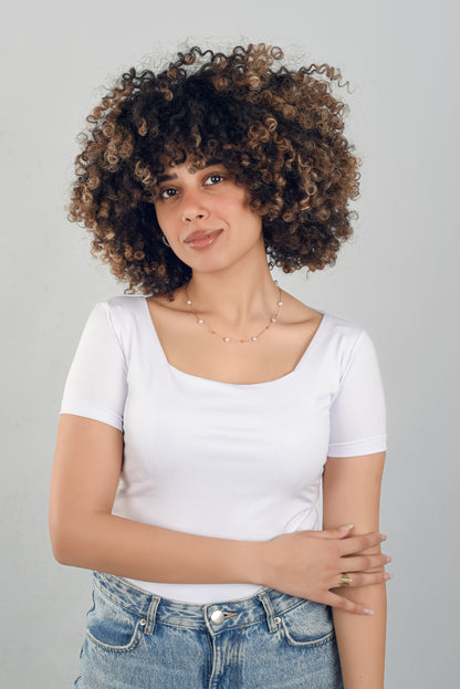 Short Sleeve Basic Top