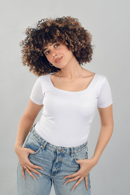 Short Sleeve Basic Top