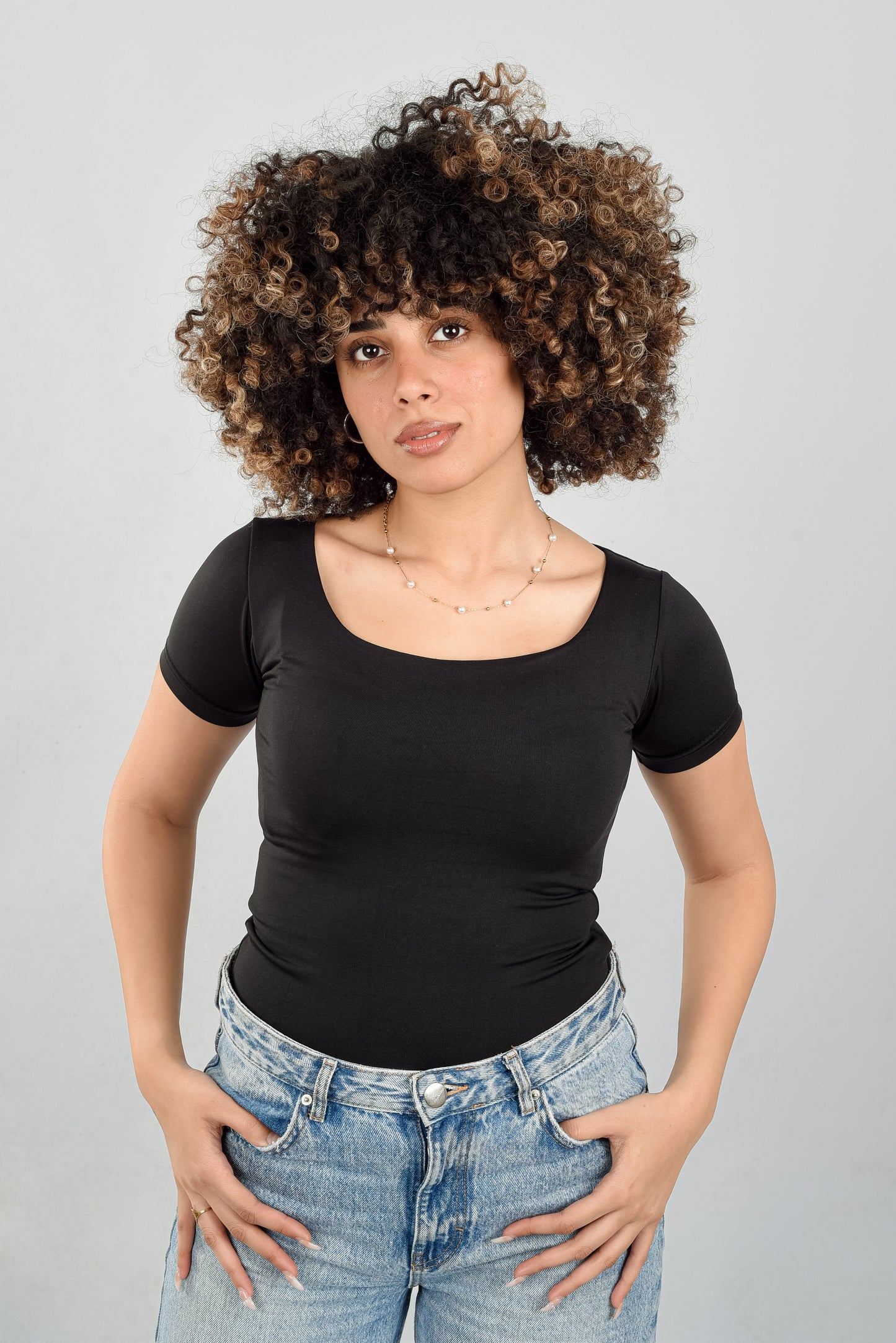 Short Sleeve Basic Top