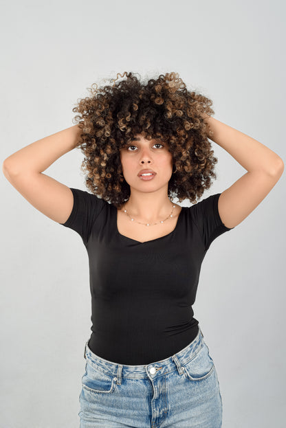 Short Sleeve Basic Top